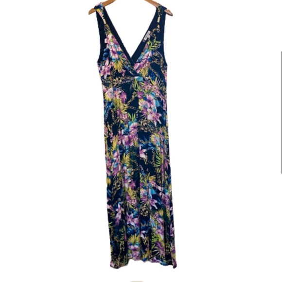 Jennifer Lopez Multicolored Floral Updated IntoThe Wild Y2KInspired Dress NWT 3X - Picture 6 of 17